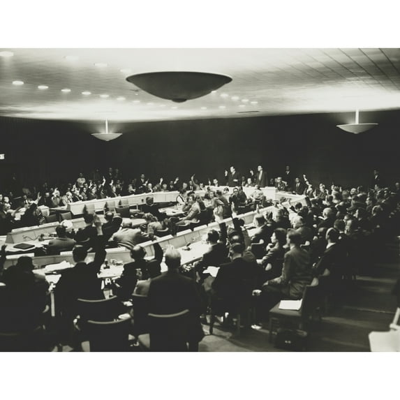 United Nations Delegates History (24 x 18)
