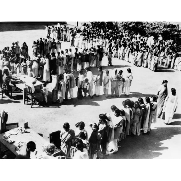 United Nations Health Programs Provided Screening Tests For Tuberculosis History (24 x 18)