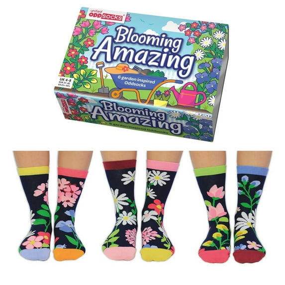 United Oddsocks Women Socks Cotton Multicoloured 4-8 Uk