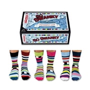 United Oddsocks Set Of 6 Striped Odd Socks For Men Swanky UK 6 - 11 Gift Box