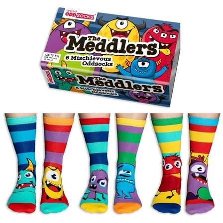 United Oddsocks Unisex Socks Cotton Multicoloured 12-5,5 Uk