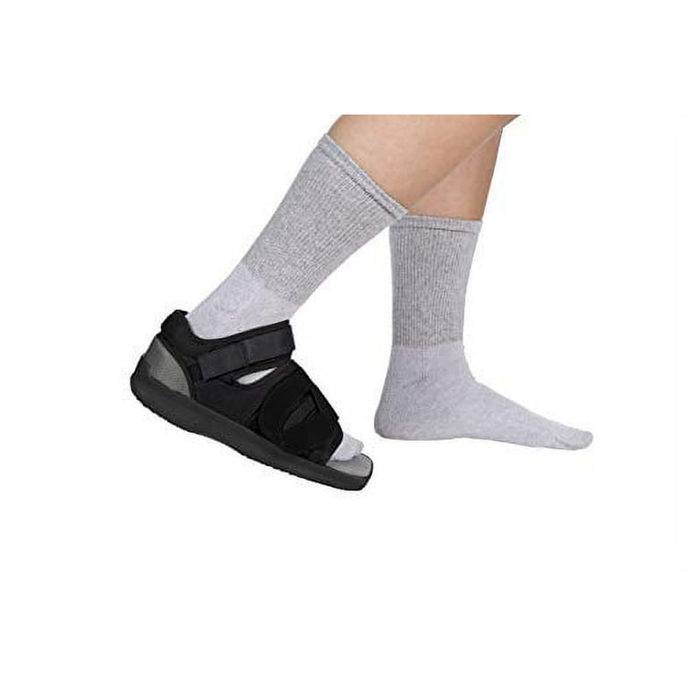 United Ortho Post-Op/Orthopedic Adjustable Recovery Shoe for Broken Foot or  Toe, Men's Medium 