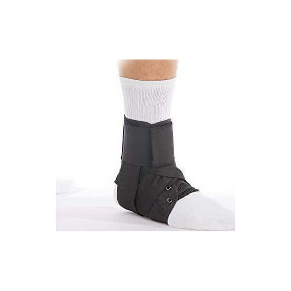 United Ortho US8833 Sport-fit Ankle Brace, Small, Black
