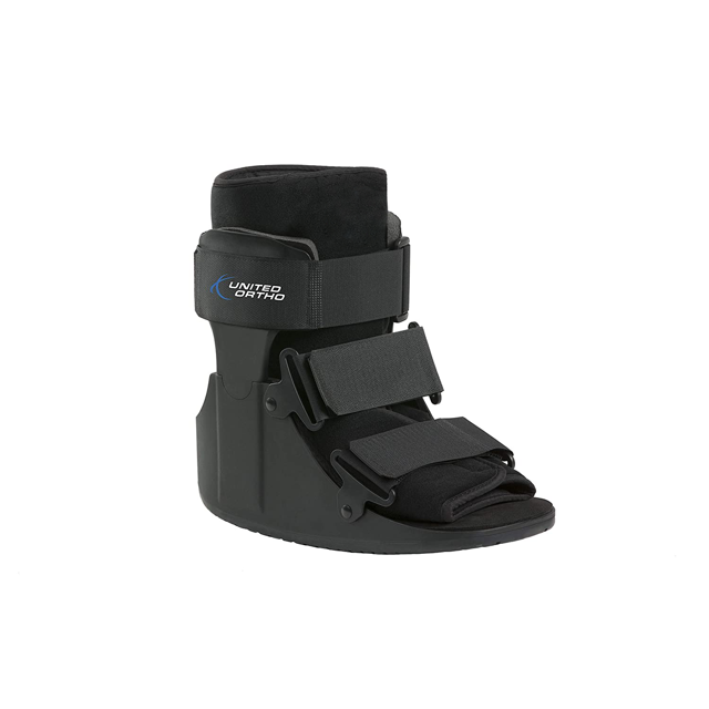 Chaussure De Marche Aérienne (Walker) United Ortho USA14115 - Taille M, Noir, Réglable