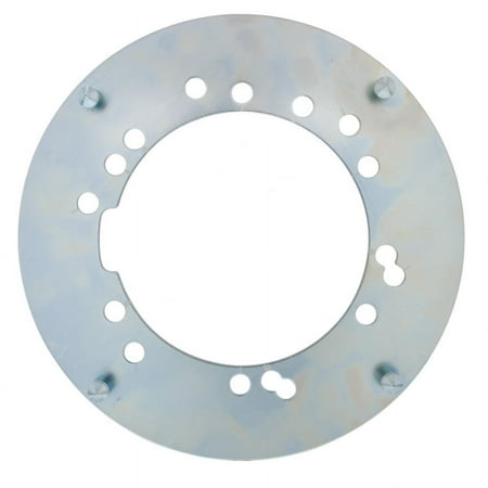 United Pacific 10114 - Universal Trailer Hubcap Mounting Adapter With Notch For 8 inch Hub Caps