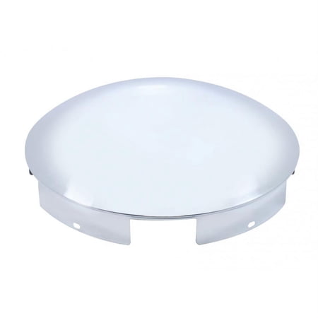 United Pacific 10119 - 5 Even Notched Chrome Dome Front Hubcap