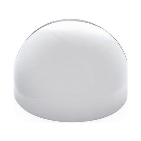 United Pacific 10233 Axle Hub Cap Rear, 8 1/2", Chrome, Fullmoon