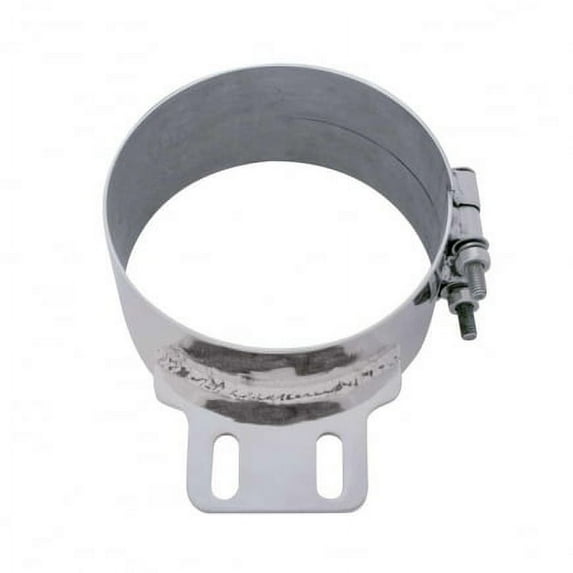 United Pacific 10321 Exhaust Clamp 7", Stainless, Butt Joint, Straight