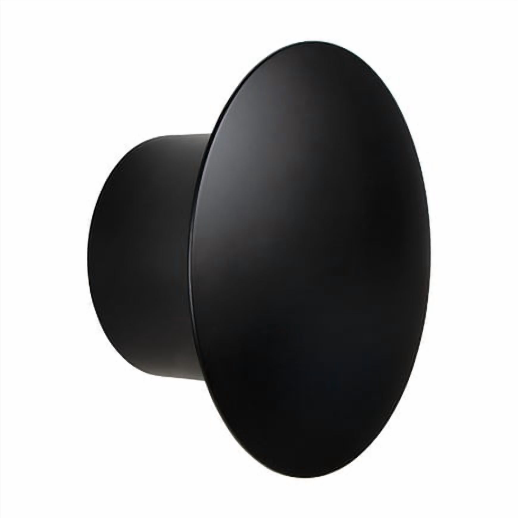 United Pacific 10344 Axle Hub Cover Kit Aero Full Moon Rear, Matte ...