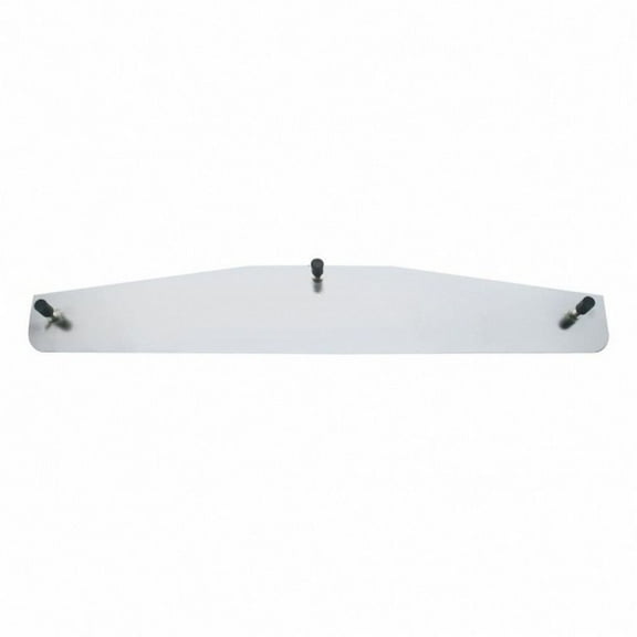 United Pacific 10412 Mud Flap Hanger Mud Flap Plate, Bottom, 3" X 18",