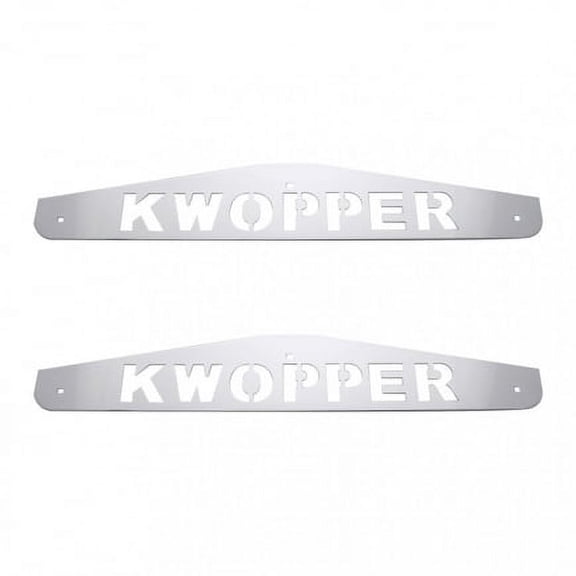 United Pacific 10439P Mud Flap Hanger   Mud Flap Plate, Bottom, 4" X 24",