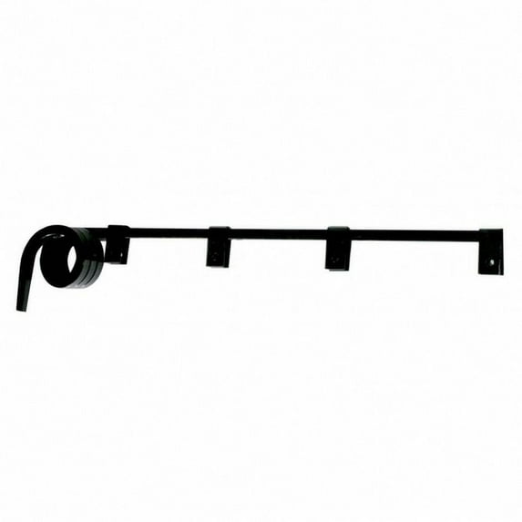 United Pacific 10627 Mud Flap Hanger Black, Straight, 3 Coils