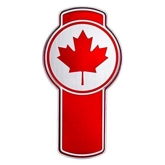 United Pacific 10978 Chrome Die Cast Canada Flag Emblem