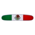 thumbnail image 1 of United Pacific 11004 Chrome Die Cast Mexico Flag Emblem, 1 of 3
