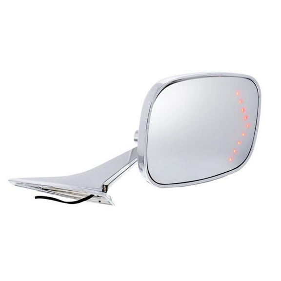 United Pacific 110297 Rectangular LED Mirror, 68-72 Chevy Car, RH