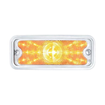 United Pacific 110964 Parking Light 17 Amber Led, Front, Clear Lens, Driver