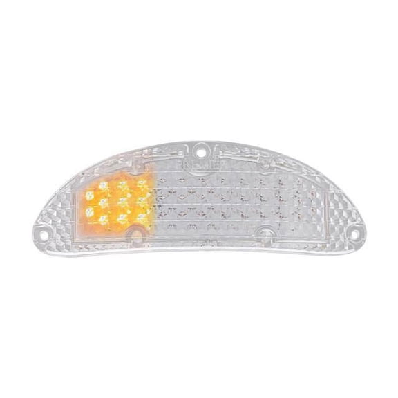 United Pacific 111037 Parking Light Amber Led/ Clear Lens, 37 Le Ds,