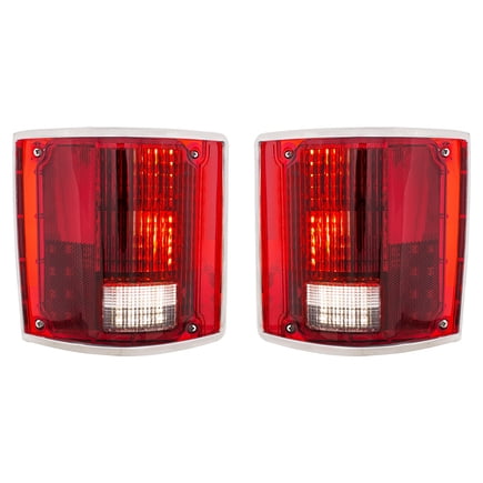 111112 United Pacific 111112 Tail Light Rh And Lh, 56 Red Le Ds, 12 White Le ...
