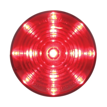 United Pacific 13 LED 2-1/2 inch Roadster Clearance/Marker Light - Red LED/Red Lens, Model 38175