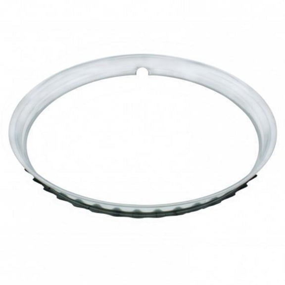 United Pacific 15" Smooth Stainless Steel Beauty Rim