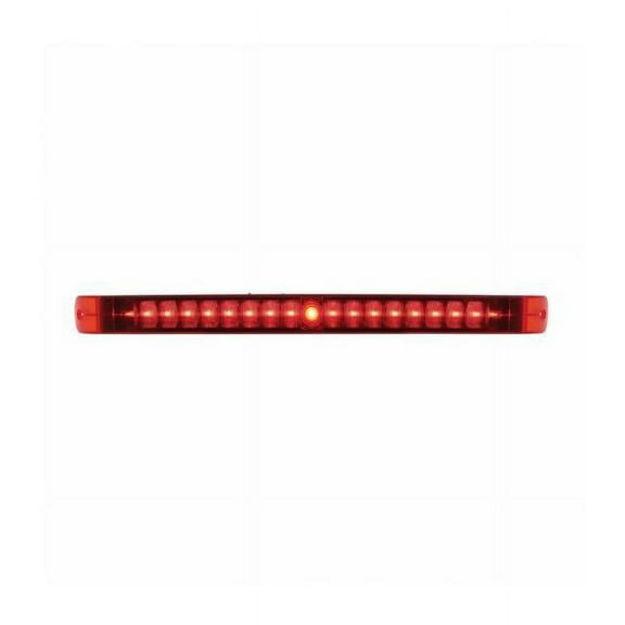 United Pacific 19 LED 17 in Stop, Turn & Tail Light Bar - Red LED/Red Lens Led 36887