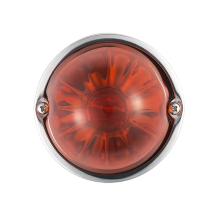 United Pacific 20721 Marker Light Halogen, Dark Amber/Glass Lens With