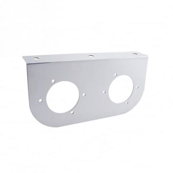 United Pacific 20751 Marker Light Mounting Bracket Stainless Steel, With