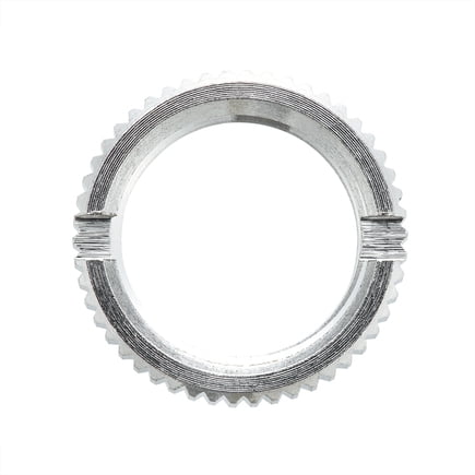 United Pacific 21002P Toggle Switch Face Nut Chrome, For Peterbilt And
