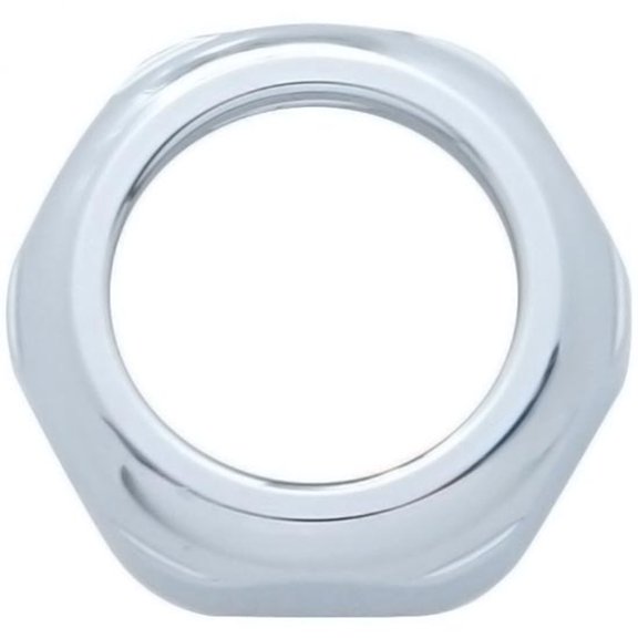 United Pacific 21003P - Chrome Key Switch Face Nut For Peterbilt