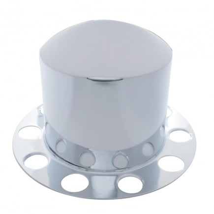 United Pacific 21211 Axle Hub Cover Axle Cover Kit (Aluminum Wheel), Rear,