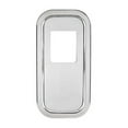 thumbnail image 1 of United Pacific 21730 Transmission Shift Lever Plate Base Cover   Stainless, 1 of 3