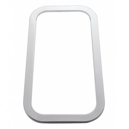 United Pacific 21741B Window Trim   Stainless Steel, Exterior View, For