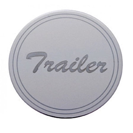 United Pacific 23365 Air Brake Valve Control Knob "Trailer", Stainless