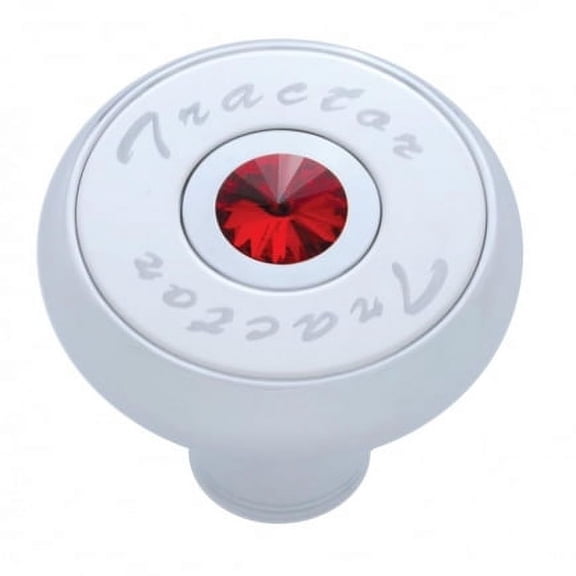 United Pacific 23515 Air Brake Valve Control Knob   "Tractor" Deluxe, Red