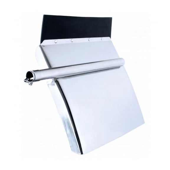 United Pacific 24" x 24" Stainless Competition Series Quarter Fender Set - Tube Bracket (Pair) 10585