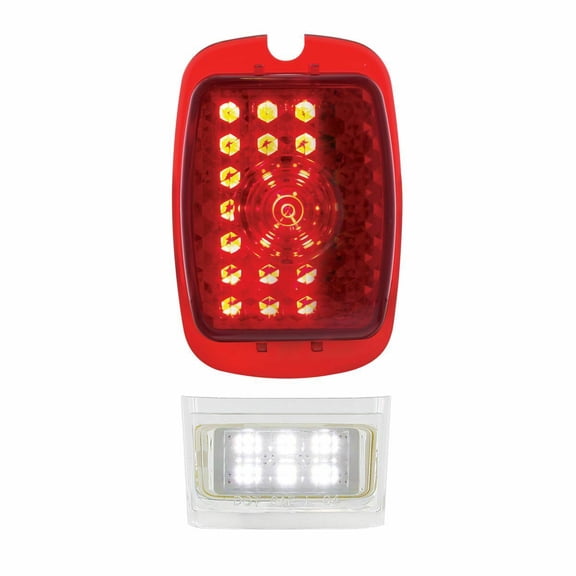 United Pacific 27 LH LED Sequential Tail Light 1937-38 Chevy Car/1940-53 Truck