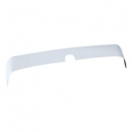 United Pacific 29094 Hood Deflector Bug Deflector, Stainless, For