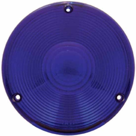 United Pacific 30244 - Blue 4 Inch Round Turn Signal Lens