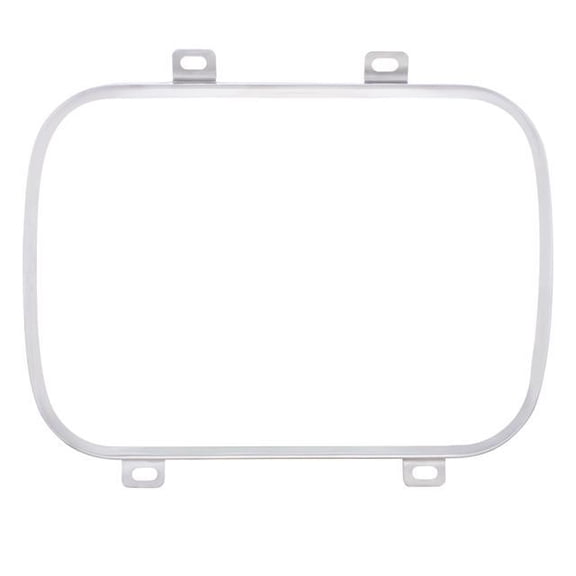 United Pacific 30610B Stainless Steel 5 in X 7 in Headlight Retaining Ring