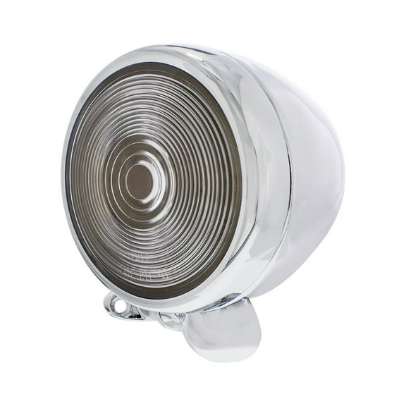 United Pacific 30648 Chrome Teardrop Dummy Spot Light, Zinc Diecast Arm, Chrome Steel Housing, L/H or R/H Side One Unit