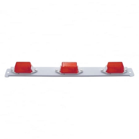 United Pacific 31077 Mini Identification Light Bar - Red