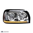 thumbnail image 1 of United Pacific 31204 Headlight Assembly   Rh, Chrome Housing, High/Low, 1 of 5