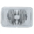 thumbnail image 1 of United Pacific 31388 ULTRALIT 4" x 6" Crystal Headlight – Low Beam, Rectangular Style, Rugged Anti-Vibration, Reinforced Aluminum Reflector - 1 Unit, 1 of 3