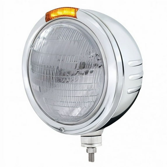 United Pacific 32750 Headlight Embossed Stripe, Rh/Lh, 7", Round,