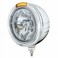 thumbnail image 1 of United Pacific 32754 Headlight   Embossed Stripe, Rh/Lh, 7", Round,, 1 of 4