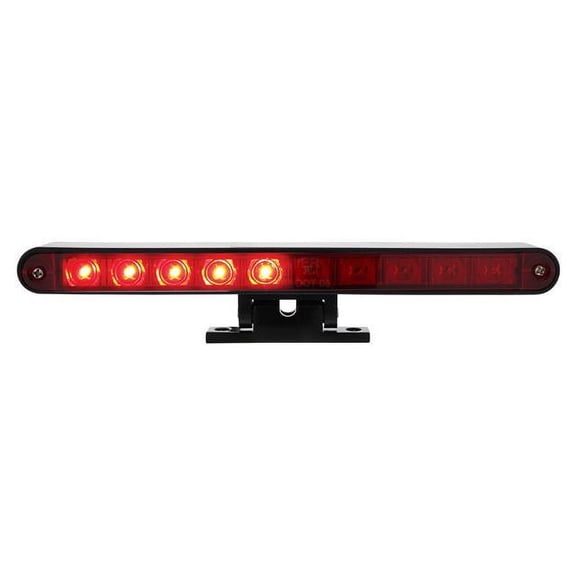 United Pacific 33012 Third Brake Light Black, Red Led/Lens, 10 Le Ds,