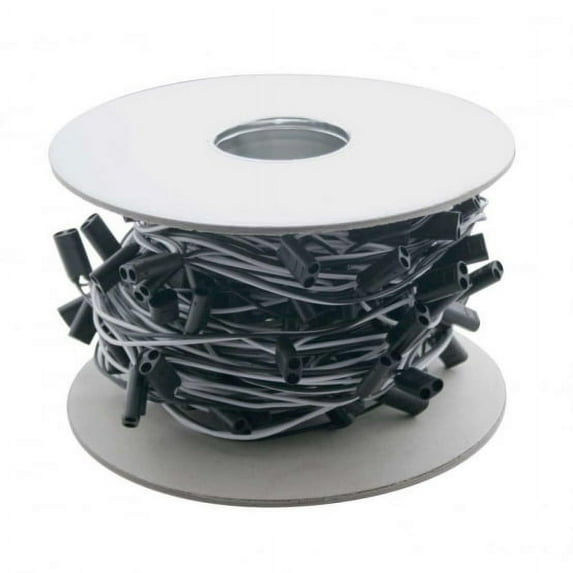 United Pacific 34196 Double Female Bullet Plugs, 150 Count, 2-Prong, 16G Wire Harness Roll - 100' W/8" Lead Between Plugs – 100t Roll - ONE Roll