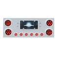 thumbnail image 1 of United Pacific 35081 Tail Light Panel Stainless Steel, Rear Center, With 4, 1 of 4