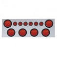 thumbnail image 1 of United Pacific 35269 Tail Light Panel   Stainless Steel, Rear Center, With, 1 of 1