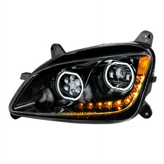 United Pacific 35747 Headlight Black, 10 Led, Driver Side, For 2010 2016